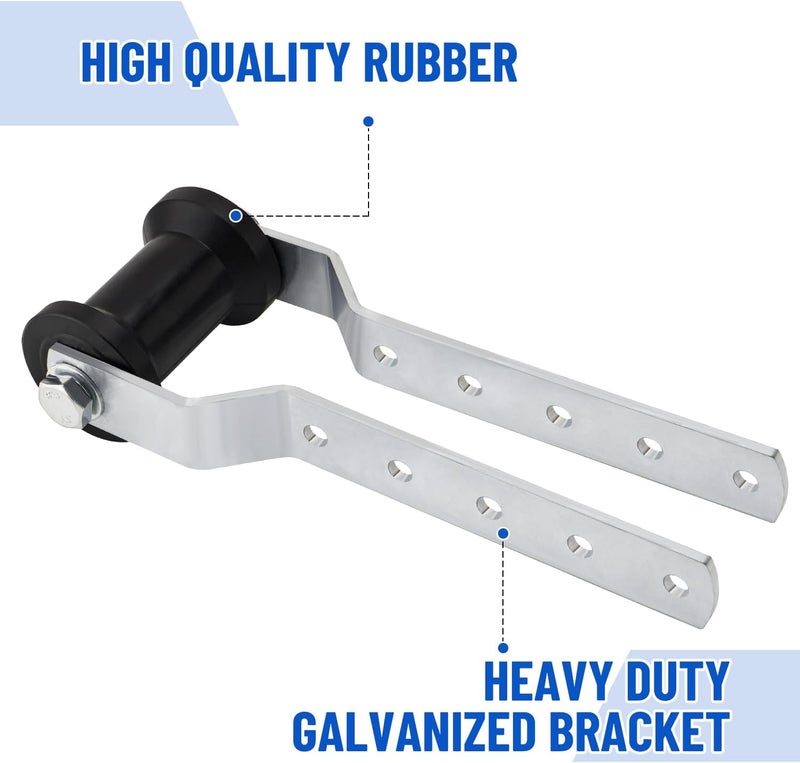 Venussar 4inch/5inch Adjustable Keel Roller with Panel Bracket Assembly - Image 4